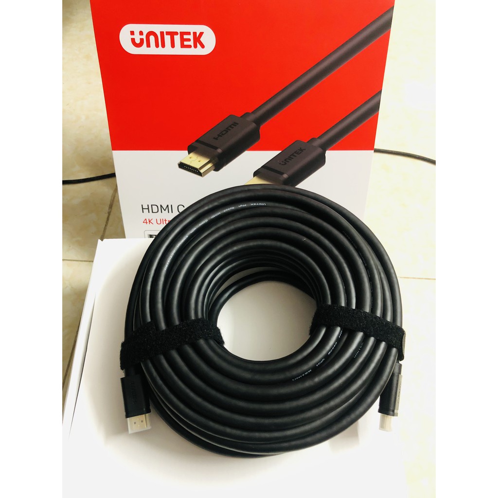 Cáp HDMI 1.5m 3m 5m 10m Unitek YC141M chuẩn 4K Ultra HD