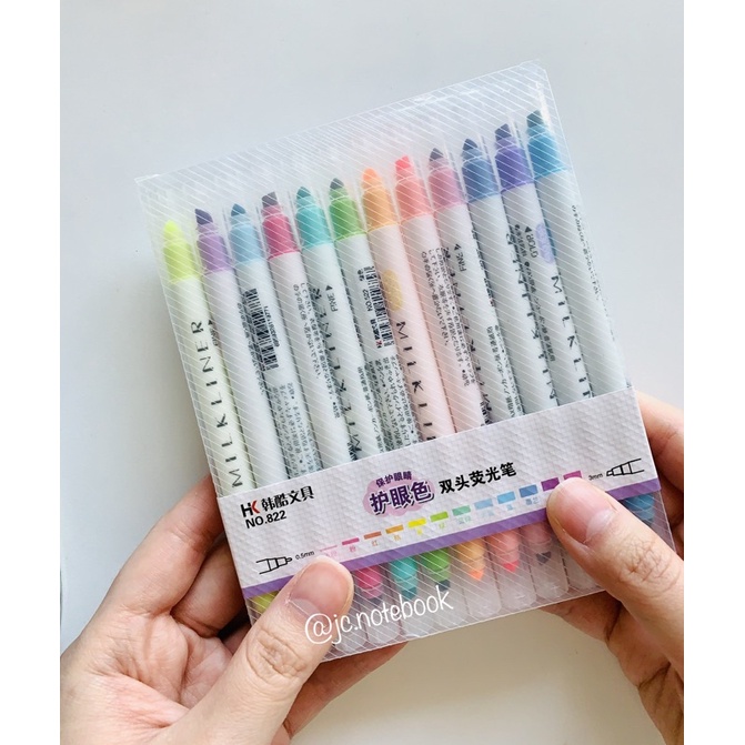 Bút Highlight Milkliner - Bút Dạ Bản Dupe hoàn hảo của Mildliner