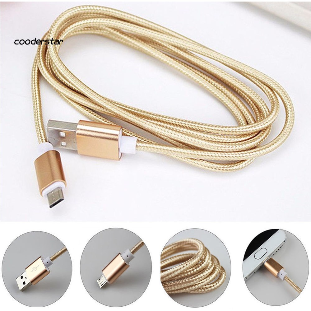Cáp Sạc Nhanh Micro Usb 1 / 2 / 3m Cho Điện Thoại Android