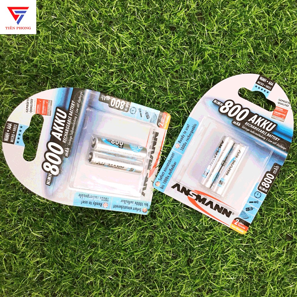 Pin sạc đũa AAA Ansmann 800mAh chính hãng