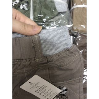 Quần kaki lửng bé trai size đại