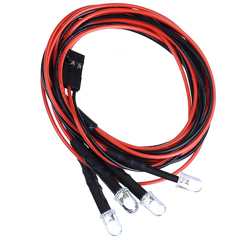 Đèn Led 4 Bóng Cho Xe Điều Khiển Từ Xa Axial Scx10