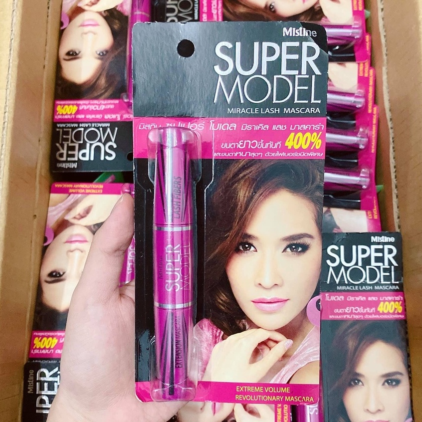 Chuốt Mi Mistine Super Model Miracle Lash Mascara (5.5g)