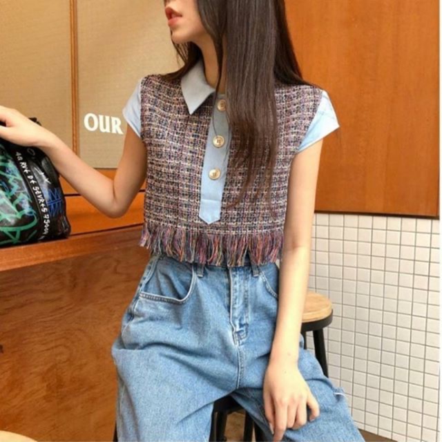 ÁO CROPTOP JENNIE