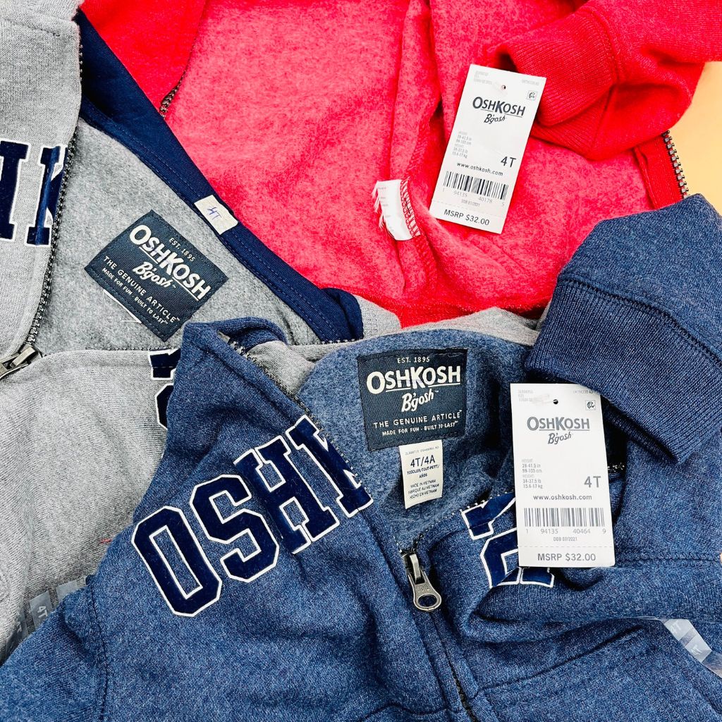 Áo khoác bé trai cao cấp 18M-8T  VNXK XUẤT DƯ XỊN NỈ BÔNG