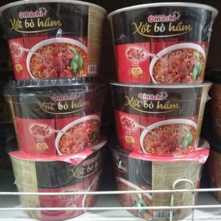 Mì bát omachi vị bò.