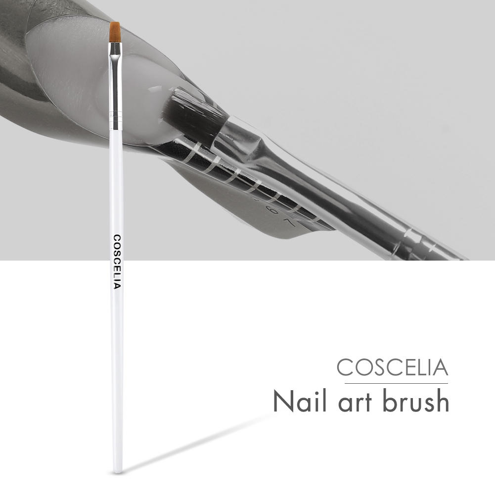 [Hàng mới về] Cọ thoa gel sơn móng tay UV/acrylic bằng sợi thủy tinh