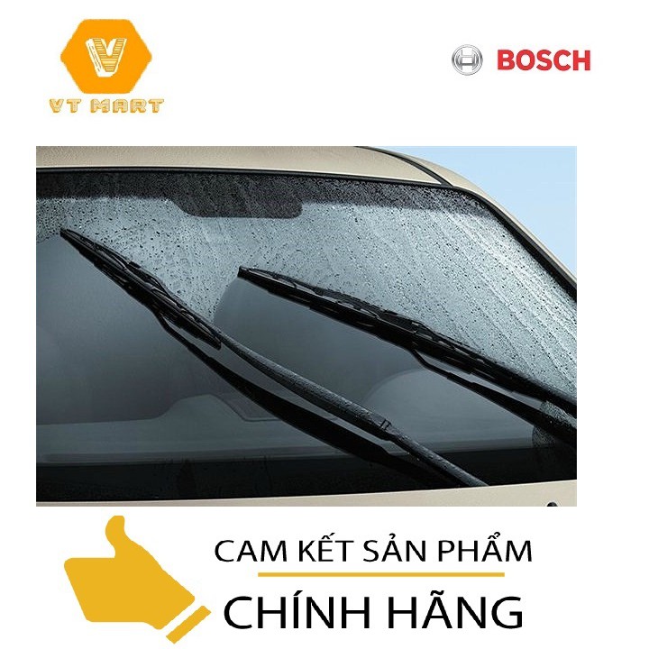 Bộ Gạt mưa dành cho xe { TOYOTA FORTUNER ADV } BOSCH từ đời 2005 đến 2016 DV19&quot; + ADV 21” .Tương ứng chiều dài 475mm