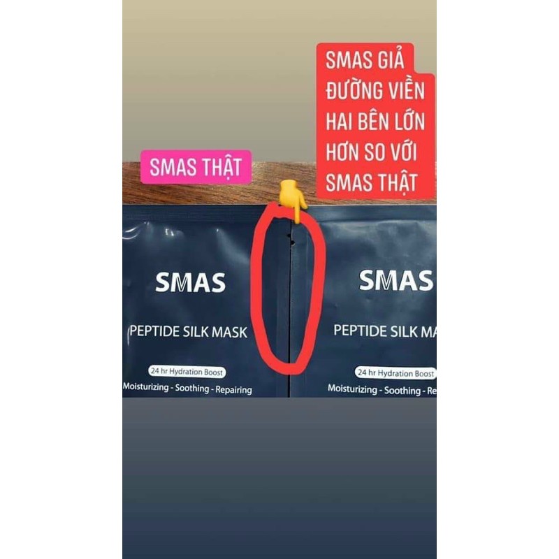 Mặt nạ Smas Peptide Silk Mask cấp ẩm làm dịu da | BigBuy360 - bigbuy360.vn