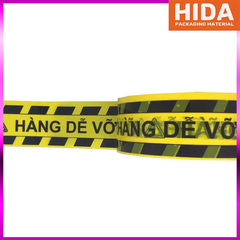 1 Cây Băng Keo In Chữ HÀNG DỄ VỠ-Băng Dính HiDa