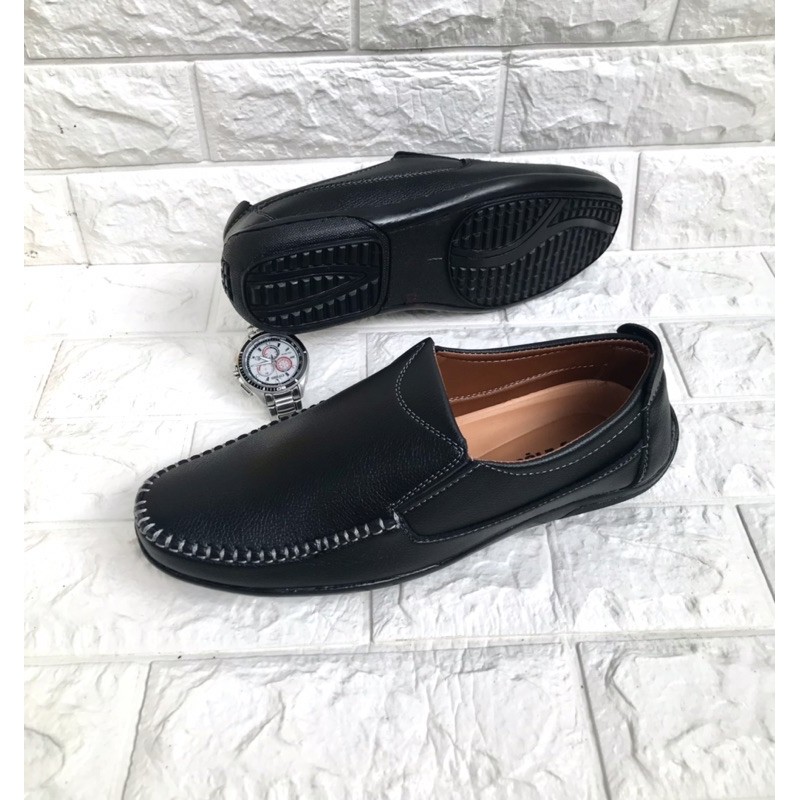 giày mọi nam đẹp.da mềm.mạ GM02.Size từ 38-43. màu đen.mẫu mới nhất hiện nay