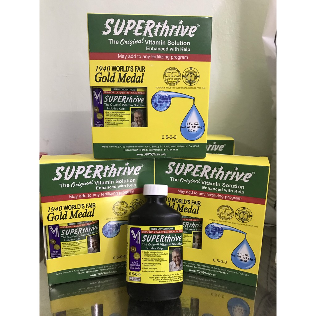 Phân bón hoa Lan Superthrive 120ml - Nhập khẩu Mỹ