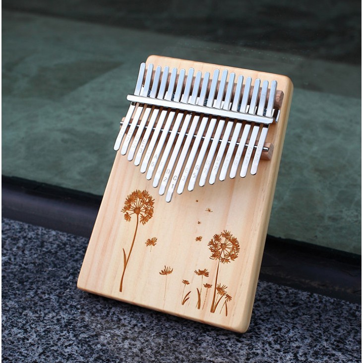 Đàn Kalimba 17 Phím Giá Rẻ Cho Người Mới Tập - Đầy Đủ Phụ Kiện