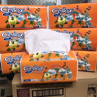 Combo 4 gói khăn giấy rút cellox 260 tờ 250g/ gói