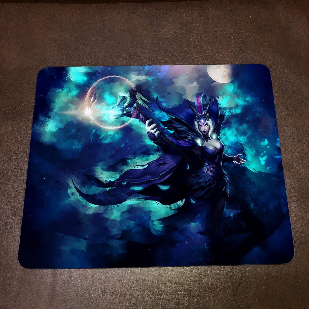 Lót chuột máy tính League of Legends LEBLANC - Mẫu 1 Mousepad cao su êm ái, nhận in theo yêu cầu