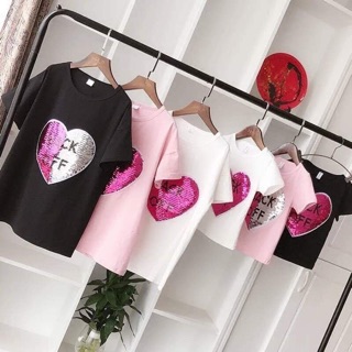 Set áo mẹ con đính kim sa đổi màu