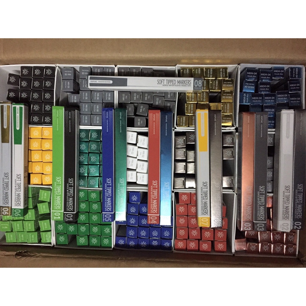 Bút tô màu metalic gundam marker Dspiae MK01/MK02/MK03/MK04/MK05/MK06/MK07/MKM02/MKM03/MKM04/MKM05/MKM06/MKM07/MKF01
