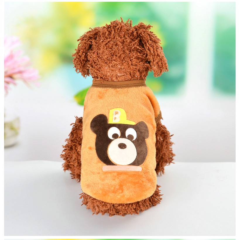 Áo lông 3 lỗ cho chó mèo dưới 1kg