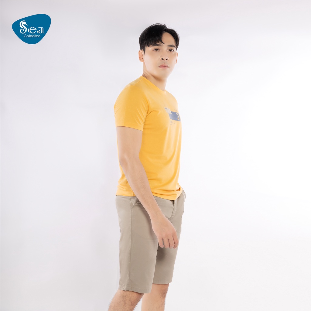 Áo Thun Nam Sea Collection Tay Ngắn Cổ Tròn In 9525