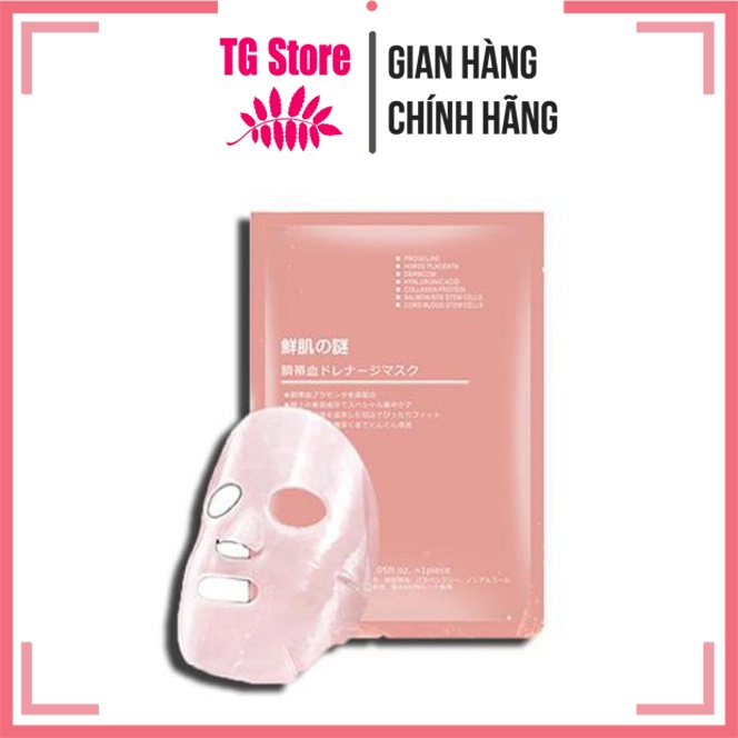 Combo 10 Mặt nạ tế bào gốc nhau thai cừu Rwine Beauty Stem Cell Placenta Mask