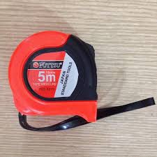 Thước kéo Futtsu đỏ 2 mặt Japan 3m*16mm, 5m*19mm