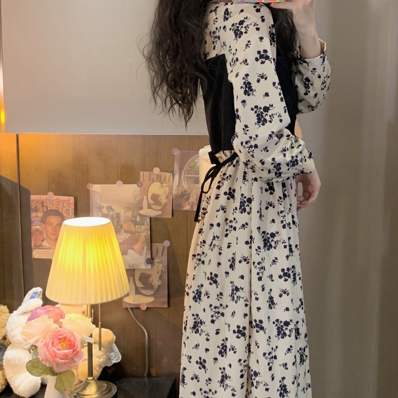 Đầm hoa Perty phong cách Hàn Quốc ngọt ngào mới