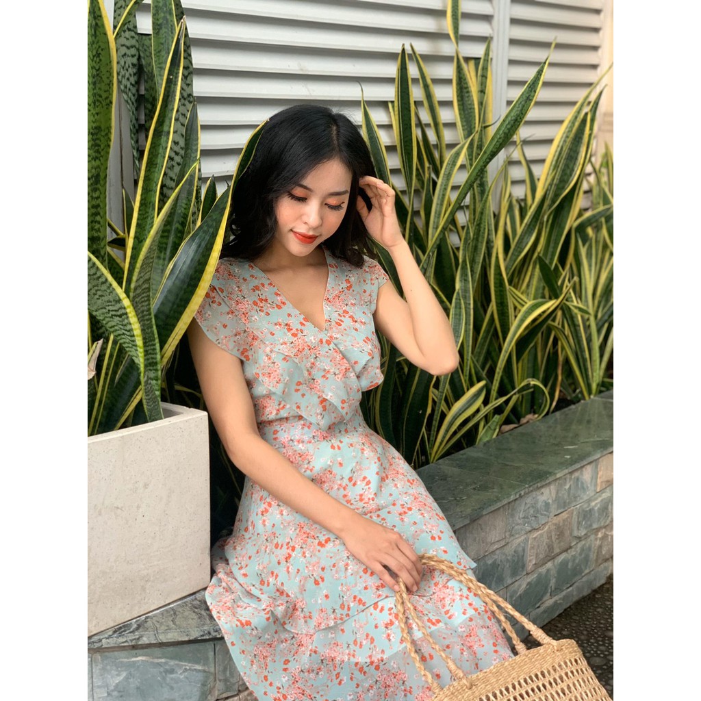 Đầm nữ đầm dáng xòe (thiết kế, đi biển, cao cấp, trẻ trung, dạo phố, maxi) | BigBuy360 - bigbuy360.vn