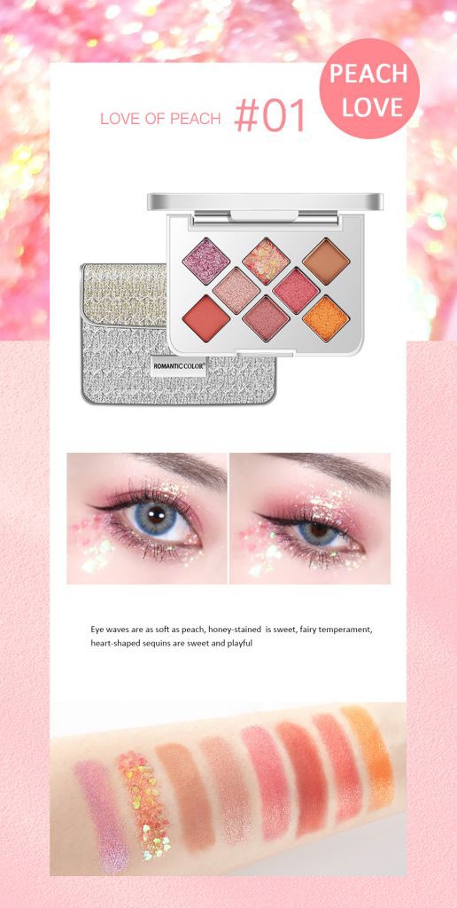 (Hàng Mới Về) Bảng Phấn Mắt Novo 8 Màu Lì Và Ánh Ngọc Trai Kết Hợp Trang Điểm Kháng Nước Lâu Trôi Và Chống Nhòe | BigBuy360 - bigbuy360.vn