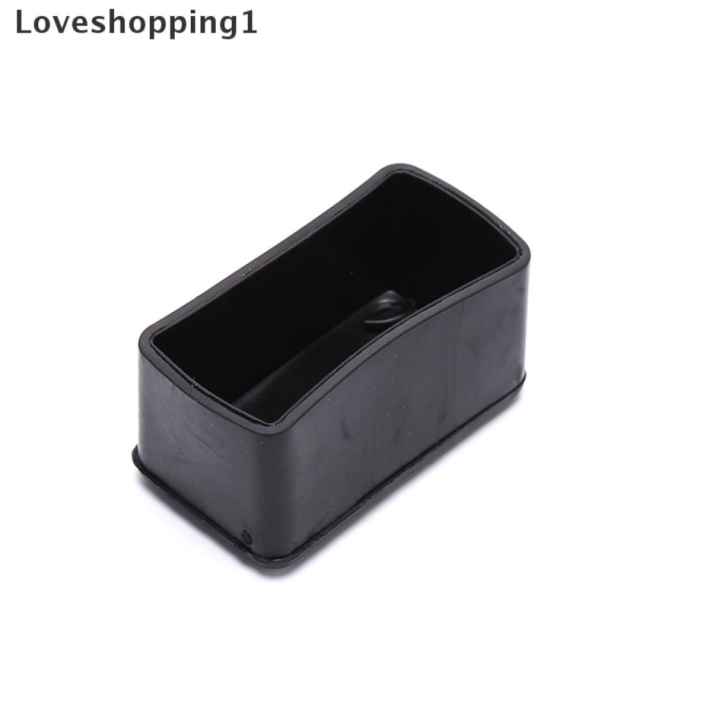 Set 8 vỏ silicon bọc chân bàn ghế hình chữ nhật chống trượt