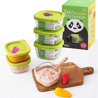 Bộ 3 Hộp Thủy Tinh Lock&Lock Dung Tích (170ml x3) LLG161S3