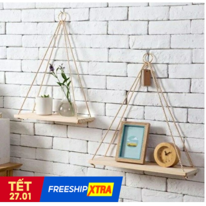 Kệ treo tường gỗ thông nhập khẩu 100%(Giá Xưởng)