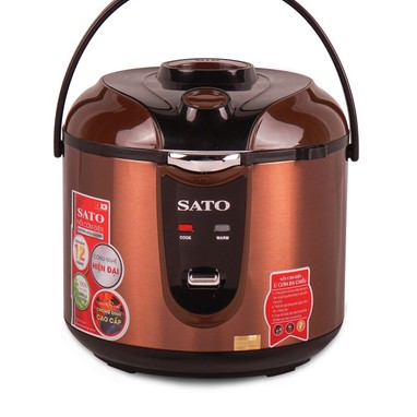 Nồi cơm điện quai xách Sato 18Q012 - 1.8L