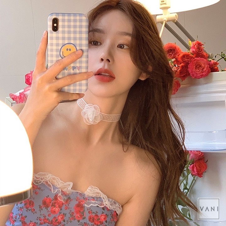 Vòng Tay Choker Hoa Ren Trắng - Vani Store [PKTT0011]