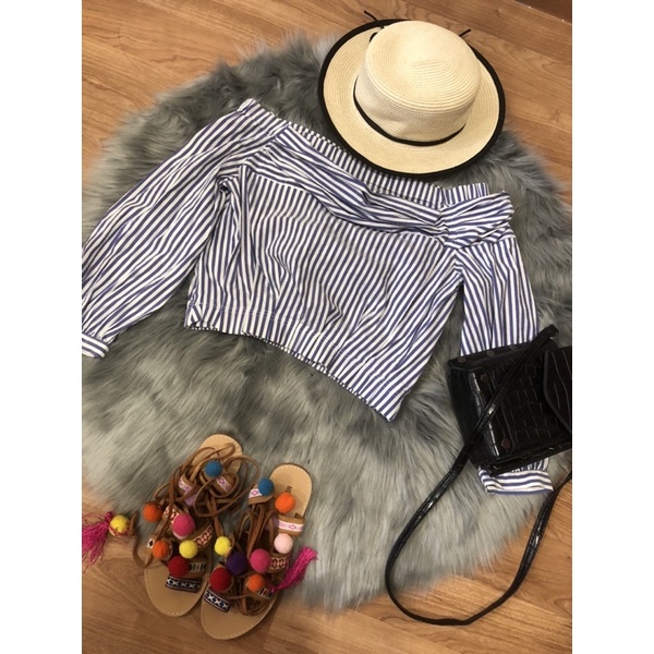 2hand áo zara croptop