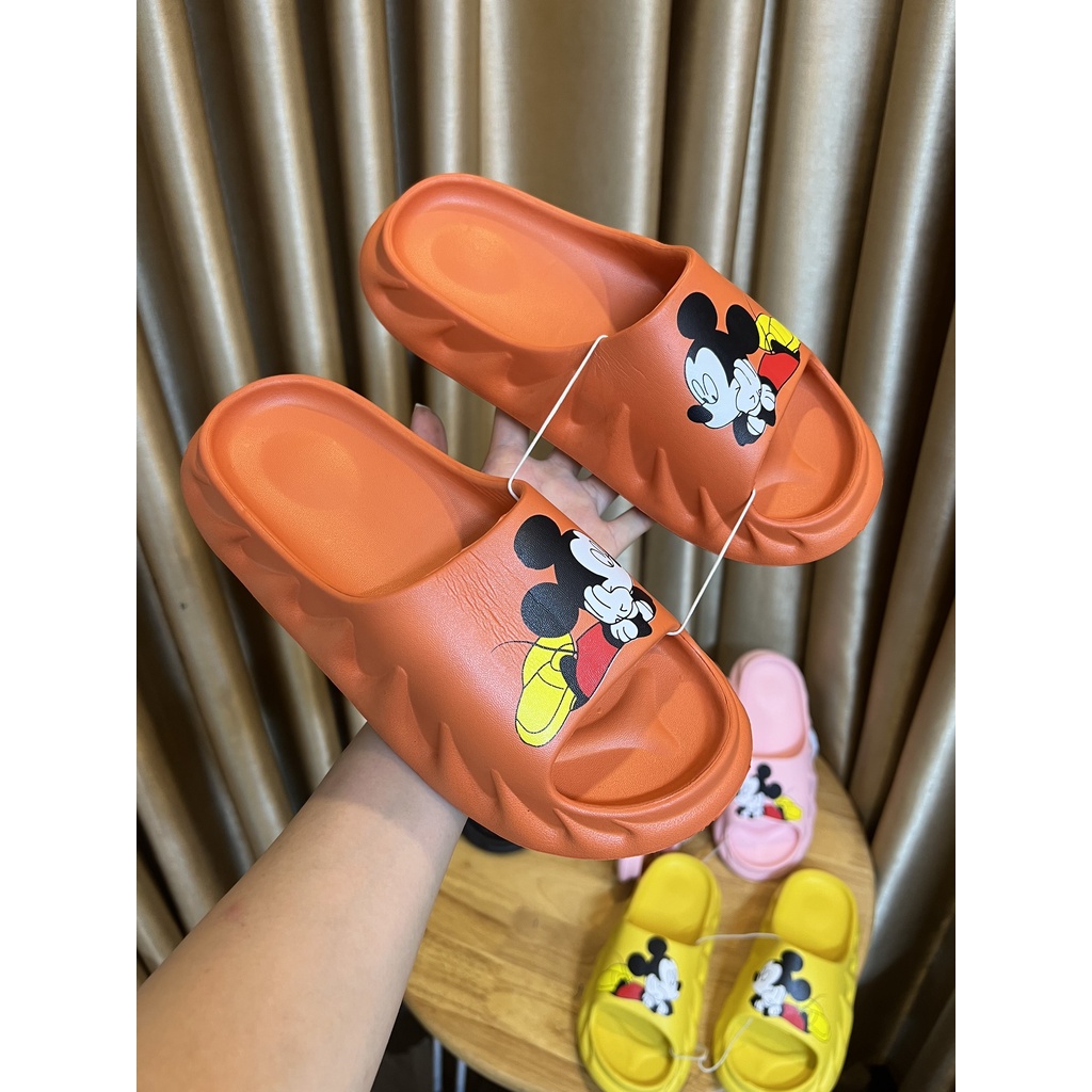 Dép bệt đế siêu nhẹ cực êm họa tiết hoạt hình lên chân rất xinh phong cách dễ thương
