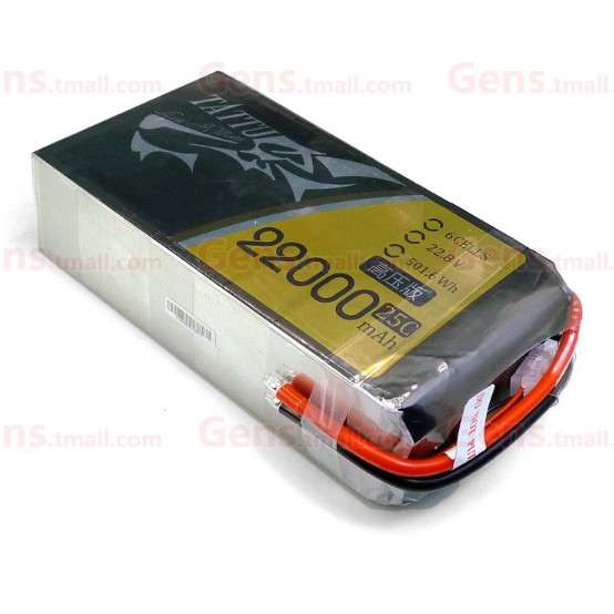 Pin ACE TATTU 22000mah 6s 22.2v pin 25c