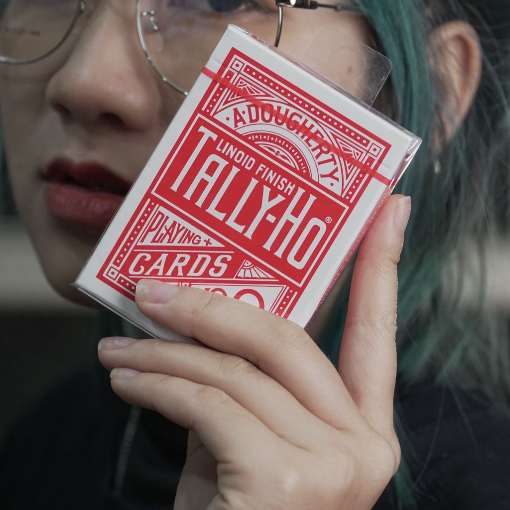 Bộ bài tây ảo thuật - Tally Ho Playing Cards 2 Màu hàng USA kèm hướng dẫn