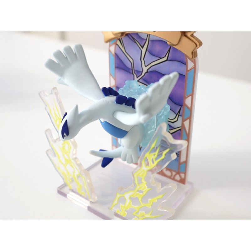 Mô hình trưng bàn Pokemon Stained Glass Ho-oh Lugia Mew Umbreon Gardevoid