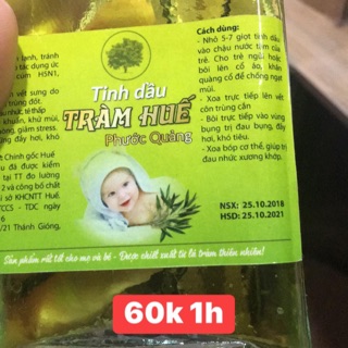 10 tinh dầu tràm