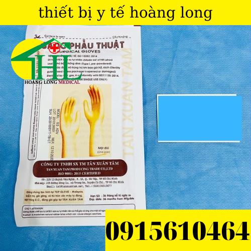 Găng tay phẫu thuật vô trùng các cỡ