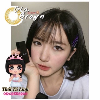 <Lens Vassen> Gla Brown - Gray 14.0mm 0 độ (Eff 13.5mm)