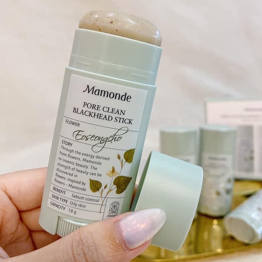 MẪU MỚI - Thanh Lăn GIẢM Mụn Đầu Đen MAMONDE Hàn Quốc - Thanh Lăn Giảm Mụn Đầu Đen 18GR - ladycare90