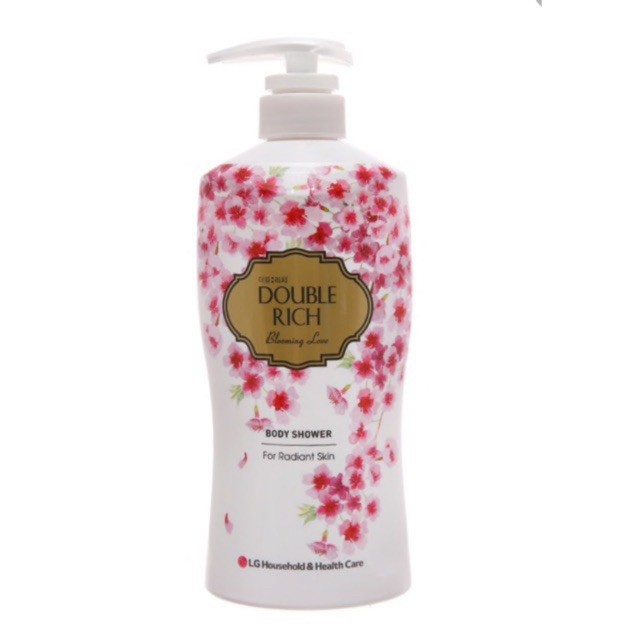 Sữa tắm hoa anh đào Double Rich Blooming Love 800g(mầu hồng)