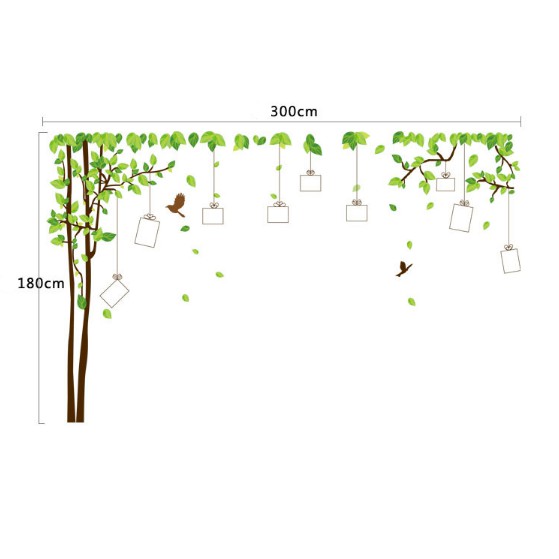 Decal trang trí Cây Phôto size lớn