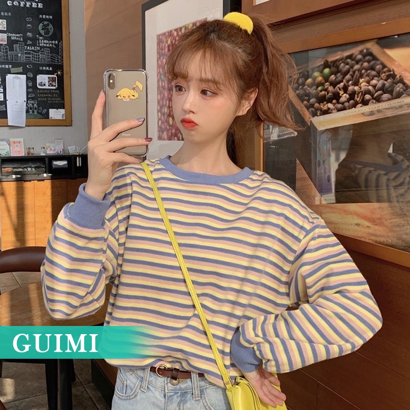 Áo sweater NZN dáng rộng thiết kế mới thời trang mùa xuân thu cho nữ