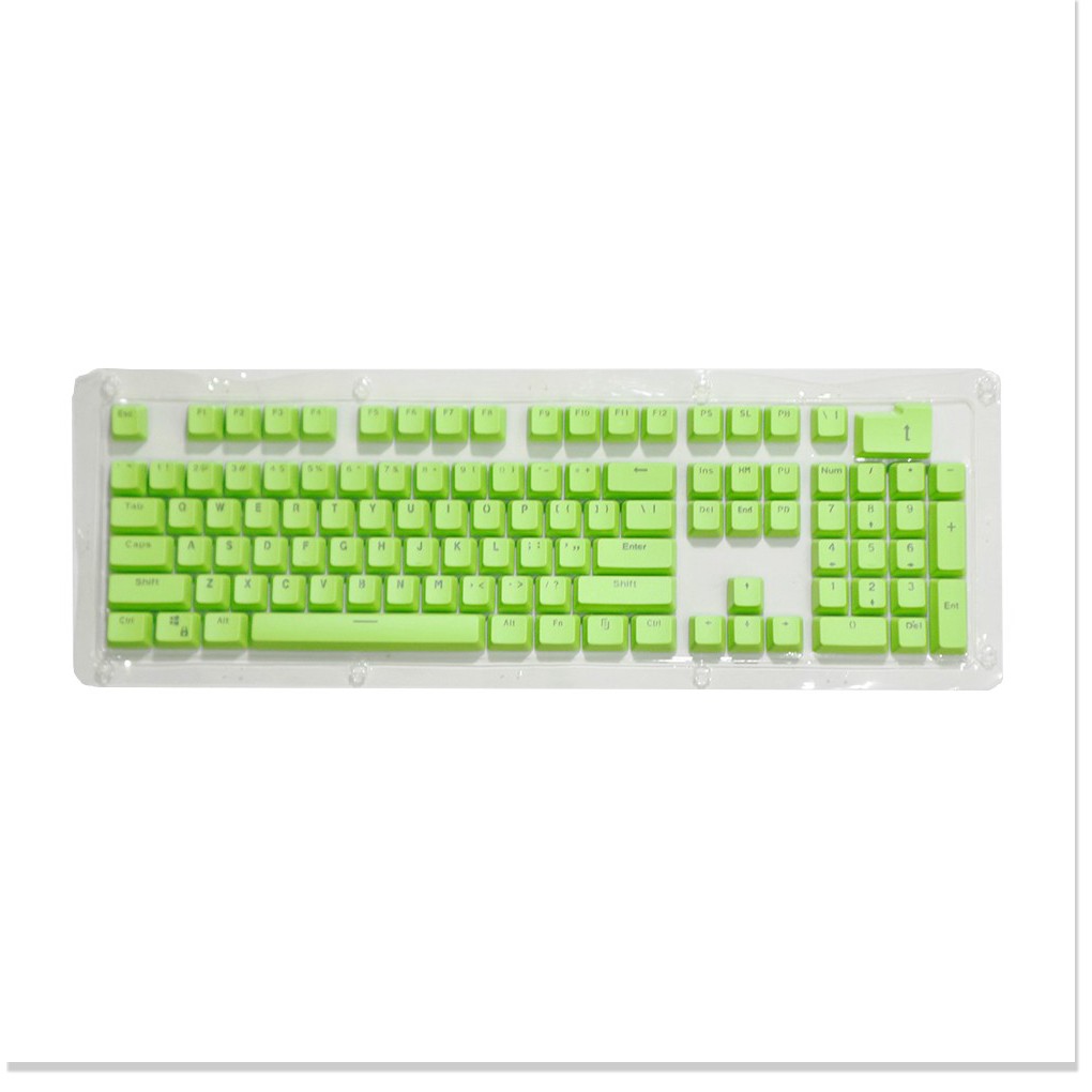 SET KEYCAP PBT DOUBLESHOT 104 PHÍM CHẤT LƯỢNG CAO CẤP ĐỦ MÀU XUYÊN LED