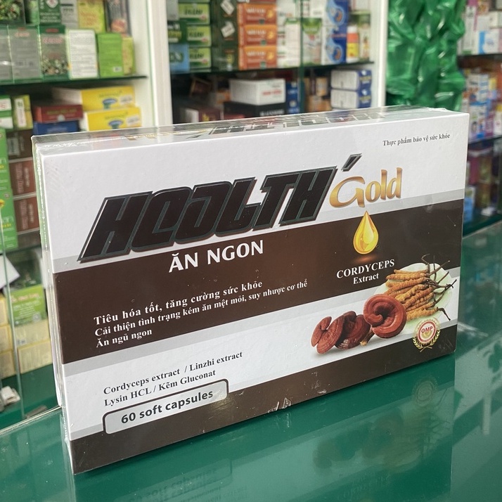{CHÍNH HÃNG} Health Gold Ăn Ngon Giúp hỗ trợ tiêu hóa tốt, tăng cường sức khỏe