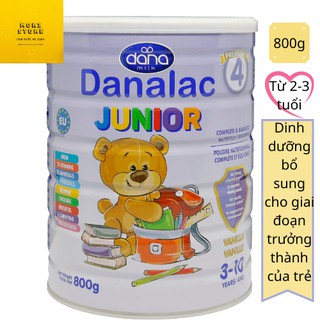 Sữa bột Danalac dành cho bé từ 3-10 tuổi lon 800g