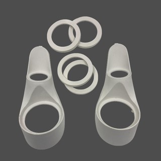 Đế độ loa nhựa cột chữ A gắn loa mid trung 10cm , treble 6cm cho ô tô du lịch