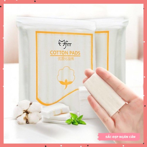 Bông Tẩy Trang 222 Miếng Cotton Pads, Bông tẩy trang Lameila 3 lớp Mềm Mịn Siêu Tiết Kiệm